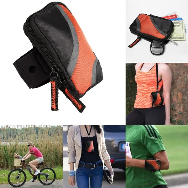 Case Logic Small Size Case With Armband Black&Orange Color