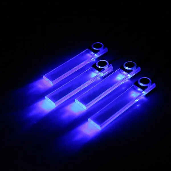 4Pcs Car Interior LED Atmosphere Light Car Charge